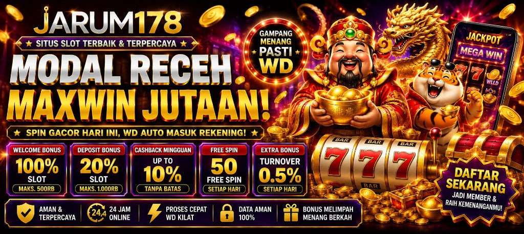 Banner Kombo88 modal receh cuan jutaan — bonus slot paket kombo 100%, cashback emas-merah, free spin 88